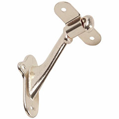 HAND RAIL BRACKET POL BRASS