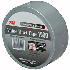 DUCT TAPE 1900,1.88"X50,SLVR