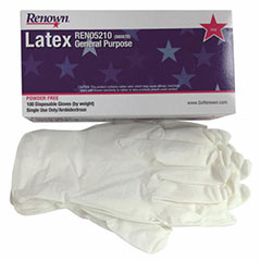 REN GLOVE LATEX X-LG PWD