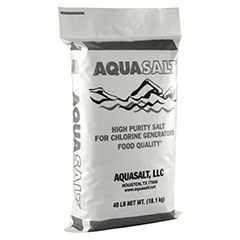 AQUA SALT POOL SALT 40 LB BA