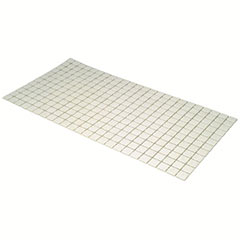 MOSAIC TILE WHITE 1"X1"