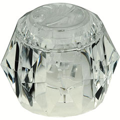 SHWR HNDL CRYSTAL KNOB