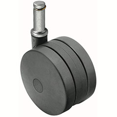 CASTER TWIN WHEEL 3" 165 POUND CAP