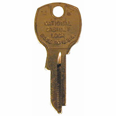 COMPX NATIONAL KEY BLANK PIN