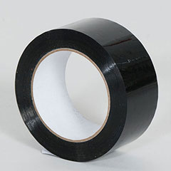 2" x 110 yds. 1.9 Mil Black Carton Sealing Tape (36/Case)