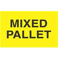 #DL2481  3 x 5"  Mixed Pallet Label