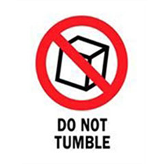 #DL4240  3 x 4"  Do Not Tumble Label