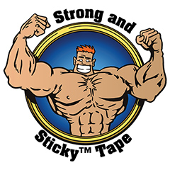 2" x 110 yds. 1.9 Mil Strong and Sticky™ Clear Hot Melt Carton Sealing Tape (36/Case)