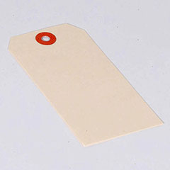 15 Point Plain Jumbo Manila Tags