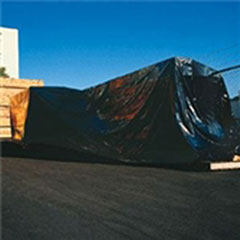 10' x 50' 4 Mil Heavy-Duty Black Poly Sheeting