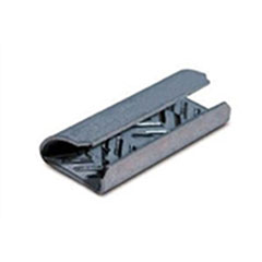 1/2" Serrated Open/Snap On Polyester Strapping Seals #8PG0500S-4M / P12SS3 (1000/Case)