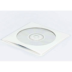 5 x 5"  #CD2PS CD Mailer with Window White Self-Seal (500/Case)