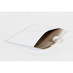 11 1/2 x 9"  #2SL White Side-Loading Self-Seal Stayflats® Lite Mailer (200/Case)