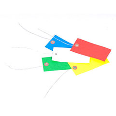 Tyvek® Colored Pre-Wired Tags