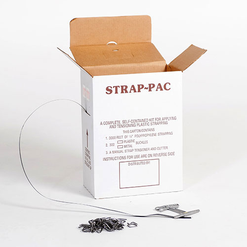 General Purpose Poly Strapping Kit — Metal Buckles