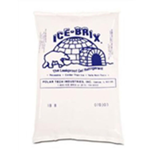 10 1/4 x 8 x 1 1/2" Ice Brix Cold Pack - 48 oz. (12/case)