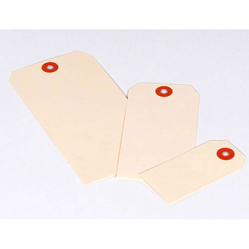 # 7 5 3/4" x 2 7/8"  13 Pt. Manila Shipping Tags - Unwired (1000/case)