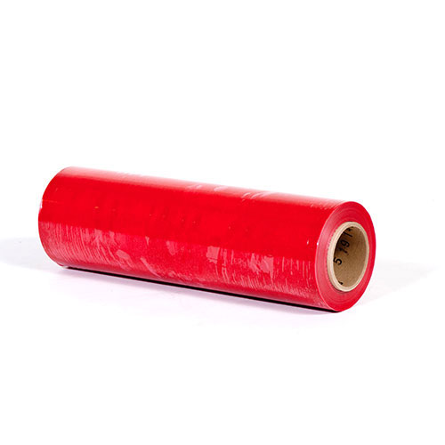 18" x 1500' 80 GA. Red Colored Hand Stretch Film (4/Case)