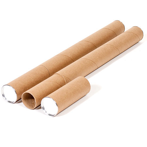 2 x 24" Kraft Telescoping Tube (25/Case) Brandt Box & Paper